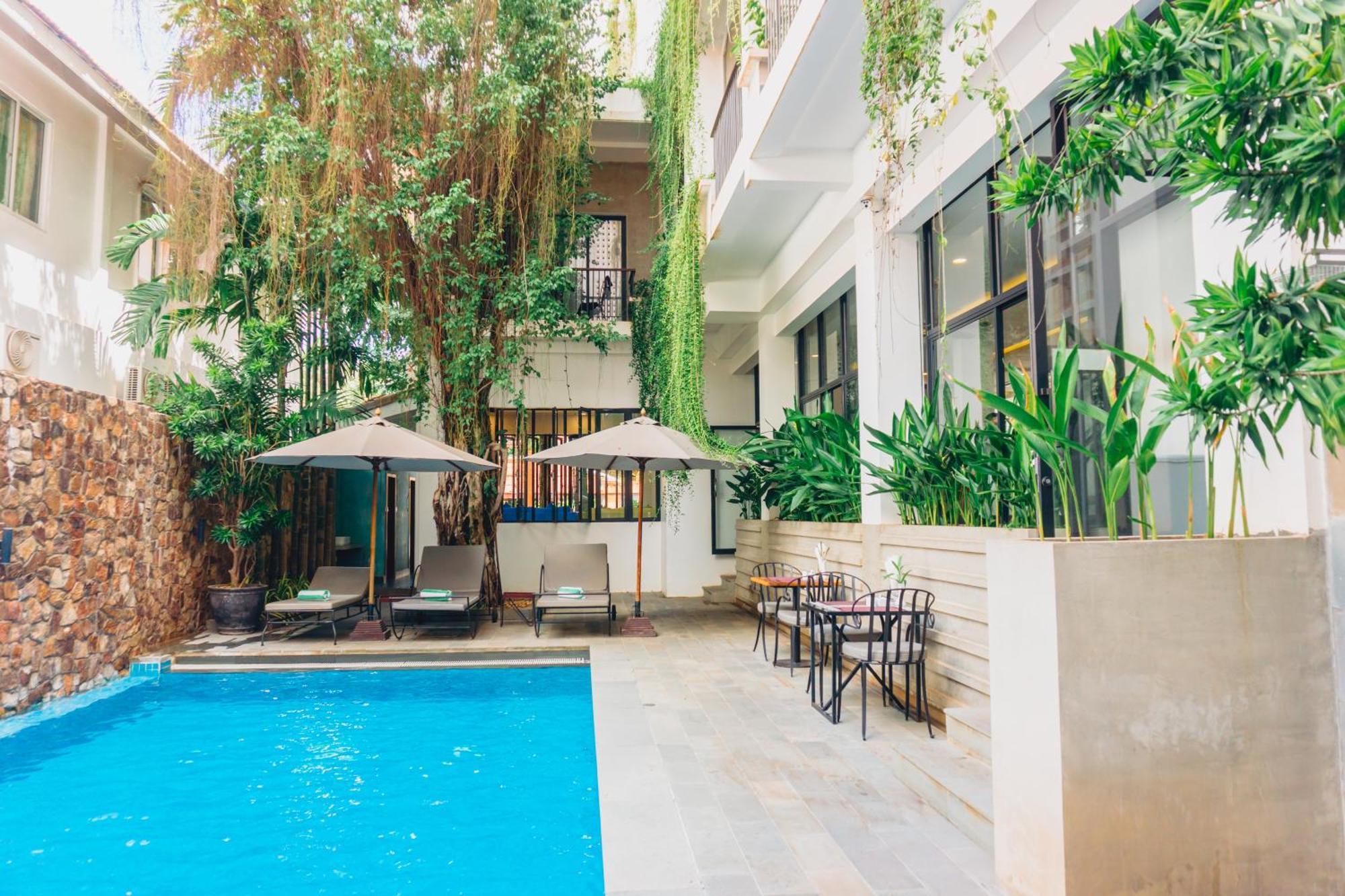 Hotel Angkor Aurora à Siem Reap Extérieur photo